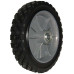 KOŁO UNIWERSALNE 175mm PLASTIKOWE ŁOŻYSKOWANE OPONA GUMOWA