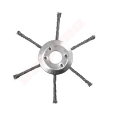 SZCZOTKA METAL SPIDER L6 180mm  7'' 25,4mm