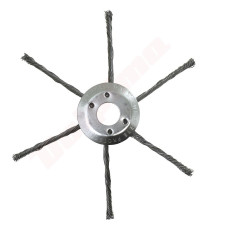 SZCZOTKA METAL SPIDER L6 230mm  9'' 25,4mm
