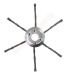 SZCZOTKA METAL SPIDER L6 230mm  9'' 25,4mm