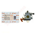 GAŹNIK ZAMA STIHL FS100 , FS130 ( 4180 120 0610 )