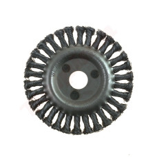 SZCZOTKA METAL PROSTA 150mm 20mm