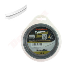 ŻYŁKA DUAL-CUT SQUARE 2,4MM/ 15M