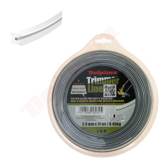 ŻYŁKA DUAL-CUT SQUARE 2,4MM/ 74M