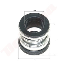 USZCZELNIACZ POMPY WODY  25x41mm 104-25