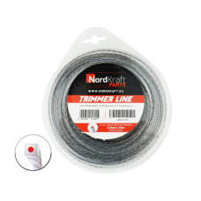 Żyłka tnąca Twistop Kwadrat 2,4mm/50m Wzmacniana
