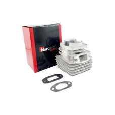Cylinder pod tłok Ø 43mm (45CC) z dwoma uszczelkami piły