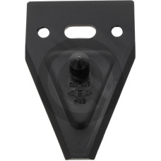 Ostrze noża z grzybkiem, Carbodux, gładk Einfachklinge glatt mit Pilz / 3-Loch / Carbodux / 15 Stück