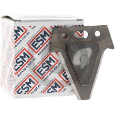 Ostrze noża z płytą ślizgową, gładkie VE Einfachklinge glatt mit Gleitplatte/ 3-Loch / Carbodux / 5 Stück Ostrze noża z płytą ślizgową, gładkie VE Einfachklinge glatt mit Gleitplatte/ 3-Loch / Carbodux / 5 Stück