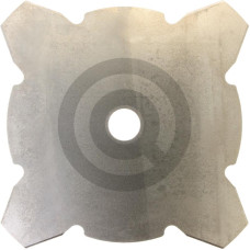 Ostrze do cięcia trawy D=255mm, 4 ostrza Grass 255-4t