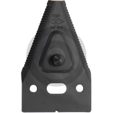 Mähmesserklinge Einfachklinge gezahnt mit Pilz / 3-Loch / Carbodux