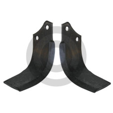 Nóż wygięty strona lewa