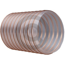 Przewód ssący ze spiralą ze stali sprężynowej