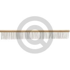 Listwa zamiatająca korpus z drewna, polipropylen