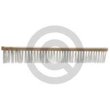 Listwa zamiatająca korpus z drewna, polipropylen