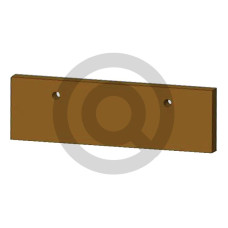 Część listwy zgarniającej