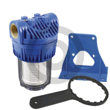 Filtr wody z przezroczystym wkładem