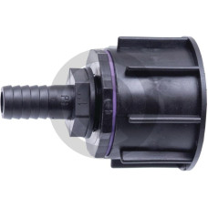 Adapter IBC S60x6, z końcówką do węża 19 mm