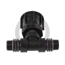 Adapter IBC S60x6 z 2-drożnym rozdzielaczem