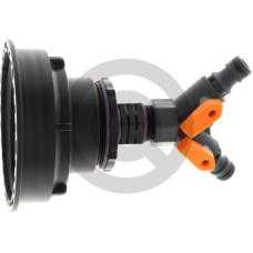 Adapter IBC S100x8 z 2-drożnym zaworem