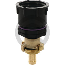 Adapter IBC, wersja długa S60x6 ze złączem kłowym i króćcem do węża 19 mm