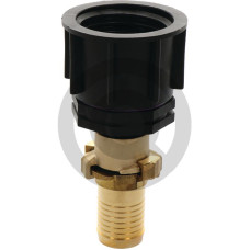 Adapter IBC, wersja długa S60x6 ze złączem kłowym i króćcem do węża 32 mm