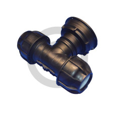 Adapter IBC S100x8 ze trójnikiem zaciskowym do rury 50 mm