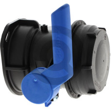 Kurek spustowy IBC S100x8 z pokrywą