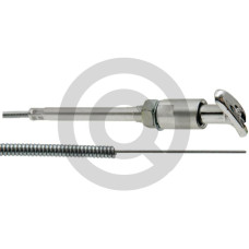 Cięgno Bowdena z uchwytem T i blokadą obrotu