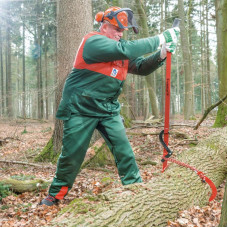 Hak do obracania drewna z lańcuchem