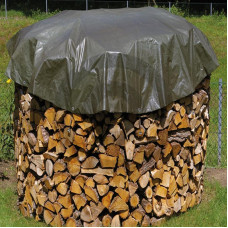 Plandeka ochronna do drewna 15 oczek do zawieszenia