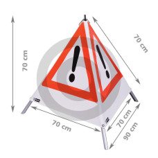 Piramida ostrzegawcza - ścinka 
