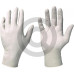 Rękawice jednorazowe, białe, z lateksu Może być noszony po obu stronach