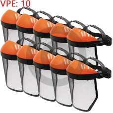 Ochrona twarzy daszek z siatką