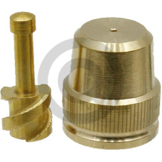 Mosiężna dysza pustostożkowa Ø 1 mm pasuje do wszystkich opryskiwaczy wysokowydajnych Dysza pustostożkowa typu GH 49-55