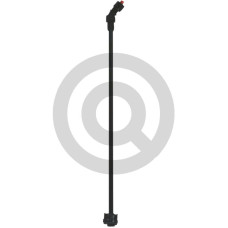 Rura opryskowa z dyszą płaskostrumieniową 