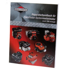 Książka napraw silniki jednocylindrowe, sterowanie boczne