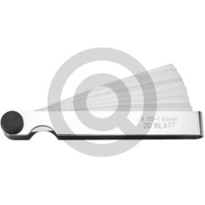 Szczelinomierz, 20 arkuszy 0,10