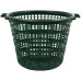 Kosz ogrodowy zielony, okrągły, 50 kg 