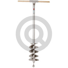 Świder ziemny do Ø otworu: 100 mm, malowany proszkowo