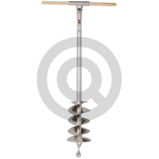 Świder ziemny do Ø otworu: 150 mm, malowany proszkowo