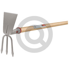 Motyka obustronna z trzonkiem