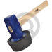 Młotek brukarski zaklinowe drewno i pierścień, trzonek jesionowy 36 cm Młotek brukarski zaklinowe drewno i pierścień, trzonek jesionowy 36 cm