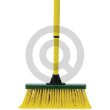 Miotła pazurowa z metalowym trzonkiem teleskopowym