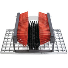 Czyszczak do butów do zamontowania na kratce