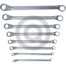 CLASSIC Zestaw podwójnych kluczy oczkowy 8 elementy