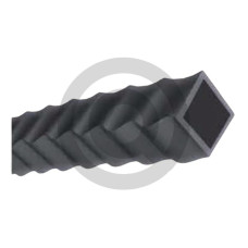 Żyłka nylonowa Platin-Cut, profil czworokątny ząbkowany (63040263)